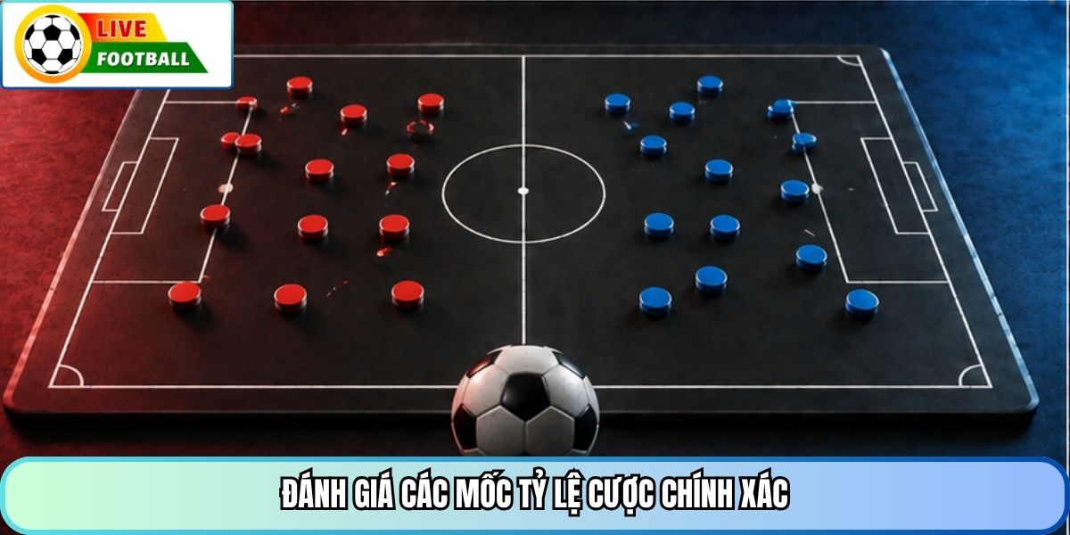 Đánh giá các mốc tỷ lệ cược chính xác