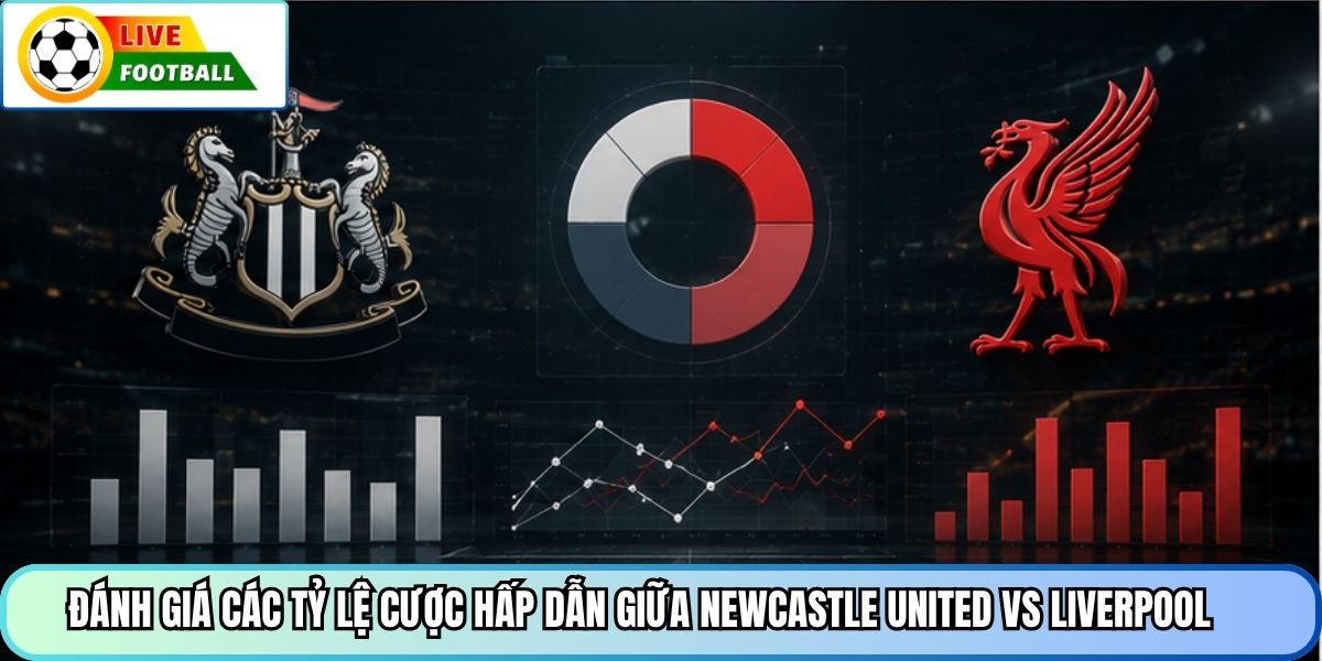 Đánh giá các tỷ lệ cược hấp dẫn giữa Newcastle United vs Liverpool