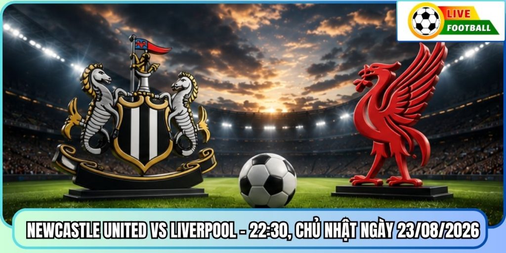 Newcastle United Vs Liverpool - 22:30, Chủ Nhật Ngày 23/08/2026