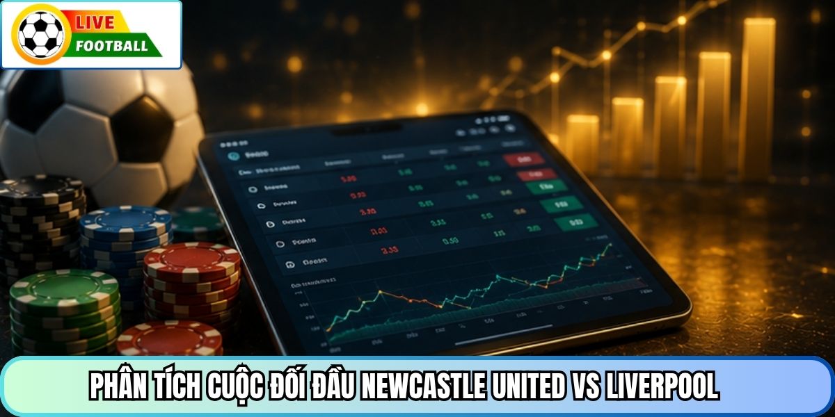 Phân tích cuộc đối đầu Newcastle United vs Liverpool.