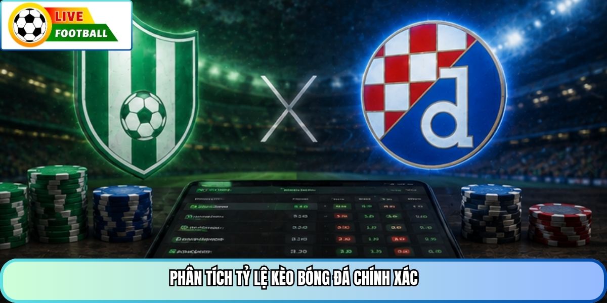 Phân tích tỷ lệ kèo bóng đá chính xác