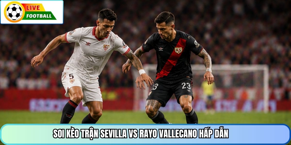 Soi kèo trận Sevilla vs Rayo Vallecano hấp dẫn