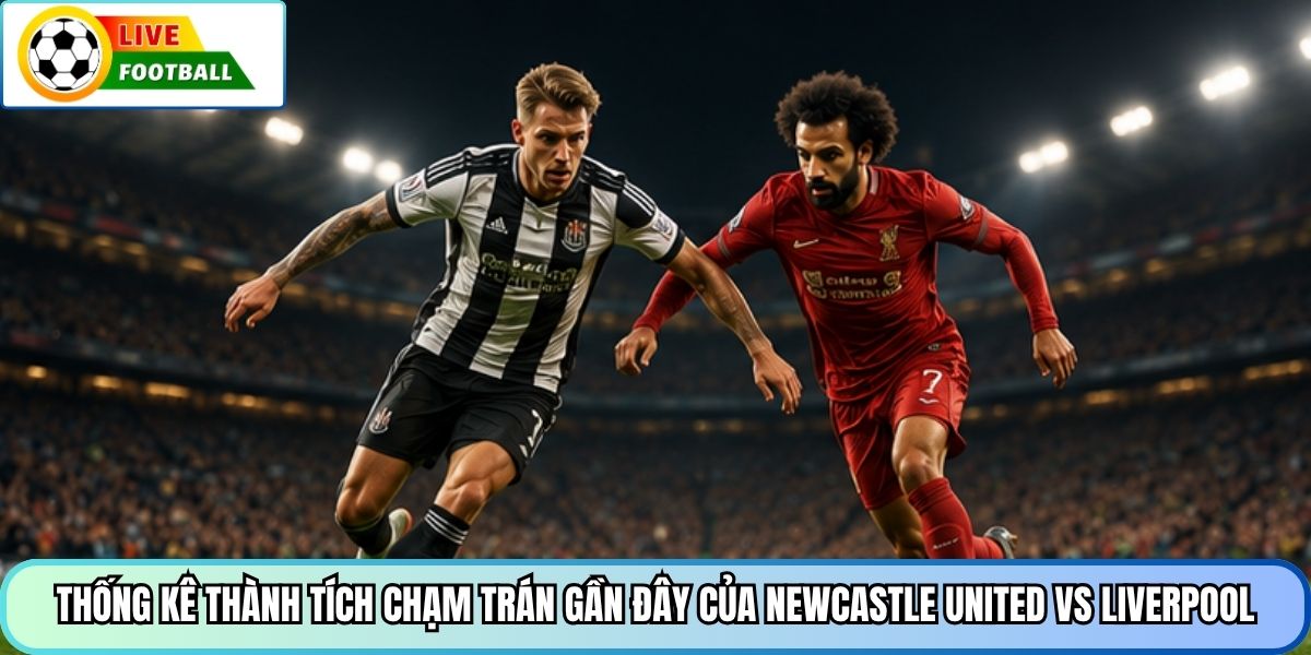 Thống kê thành tích chạm trán gần đây của Newcastle United vs Liverpool